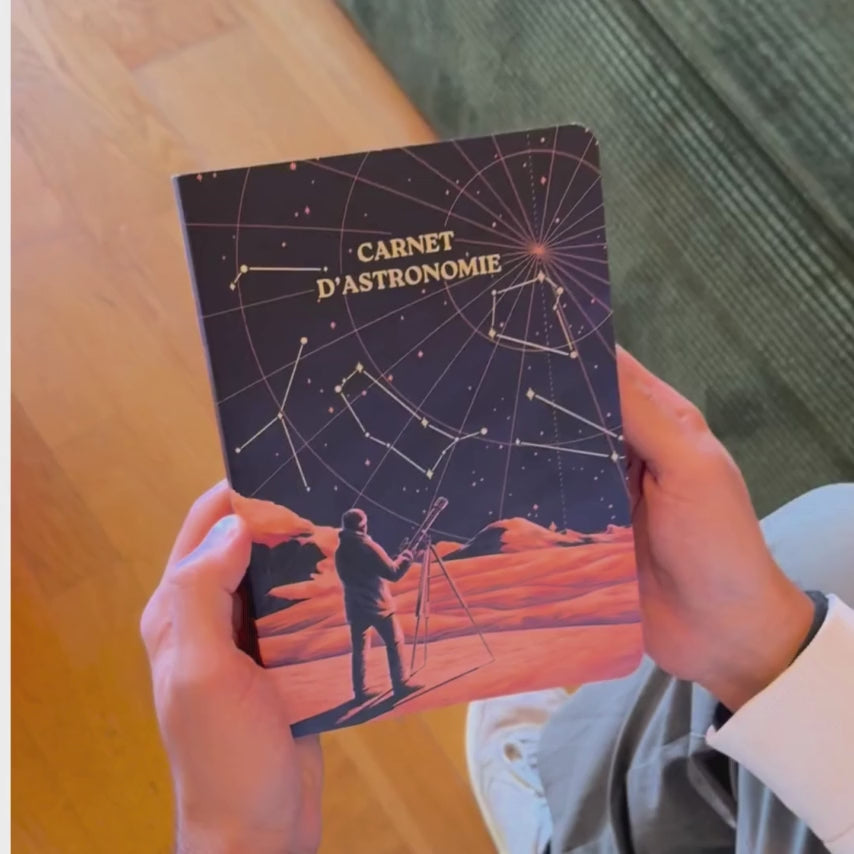 Vidéo de présentation du carnet d'astronomie