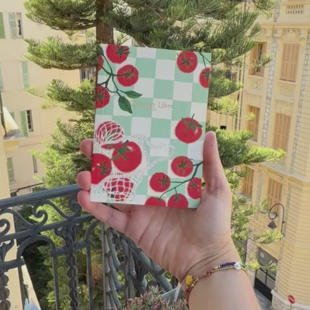 Vidéo de présentation du carnet tomate de chez quartier libre