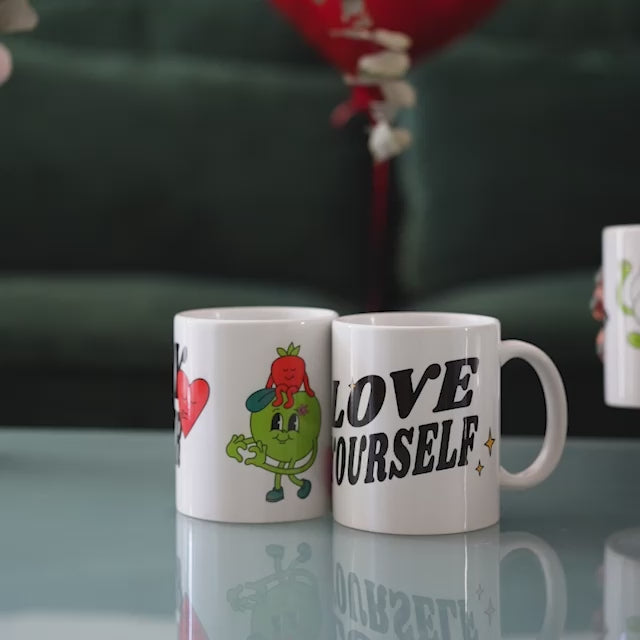 Un mug à message - Mieux que des fleurs