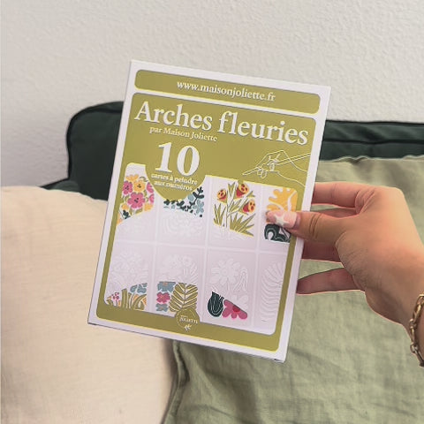 Vidéo de présentation du kit de peinture Arches fleuries