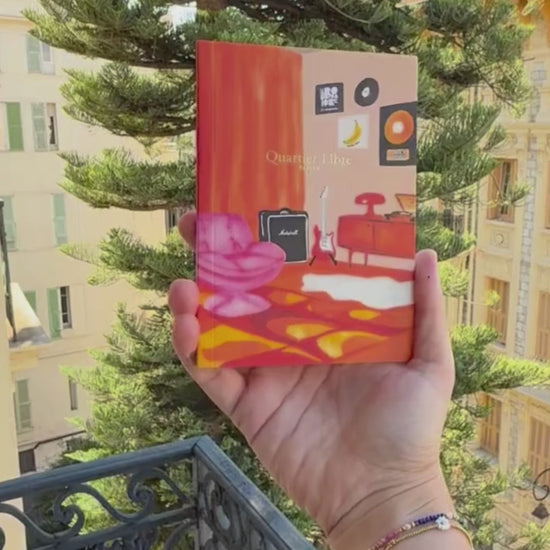 Vidéo de présentation du carnet retro de chez quartier libre