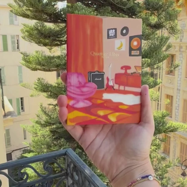 Vidéo de présentation du carnet retro de chez quartier libre