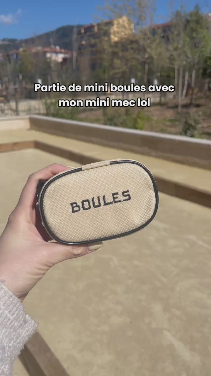 Vidéo de présentation des mini boules de pétanque