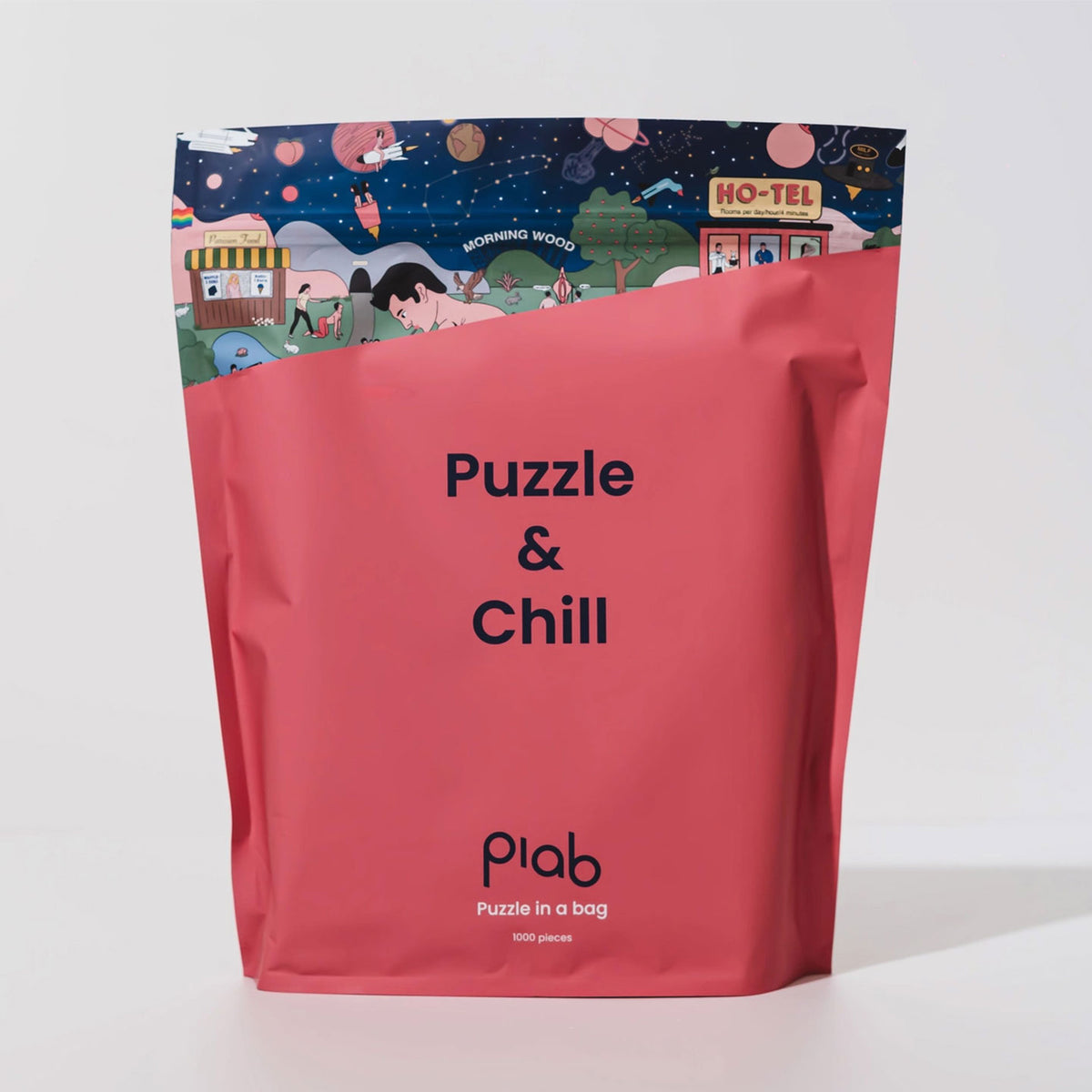 Puzzle Sexy avec motifs suggestifs en gros plan
