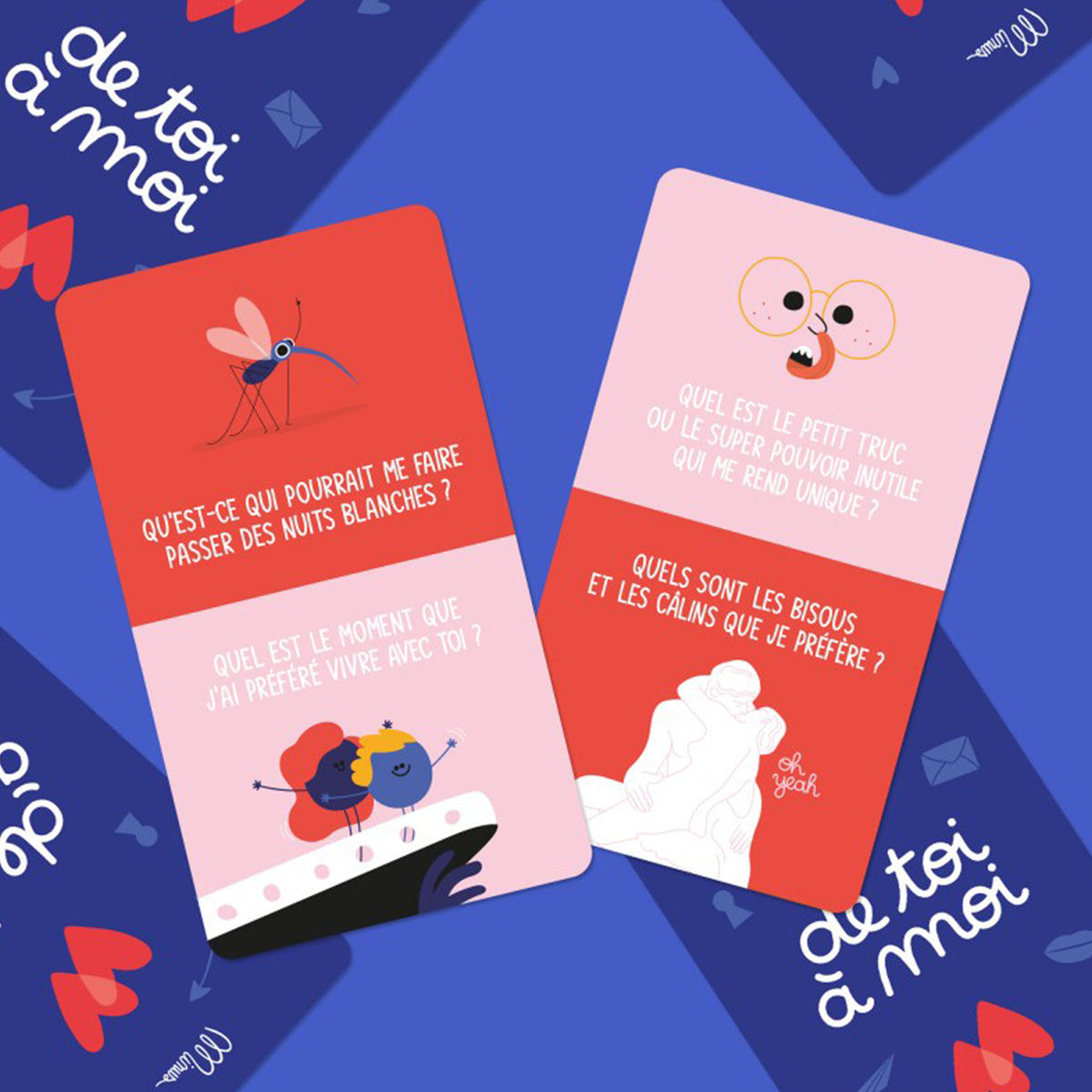 Jeu de toi à moi Spécial Couples - Jeu complice pour partager des moments avec son amour. Image du produit.