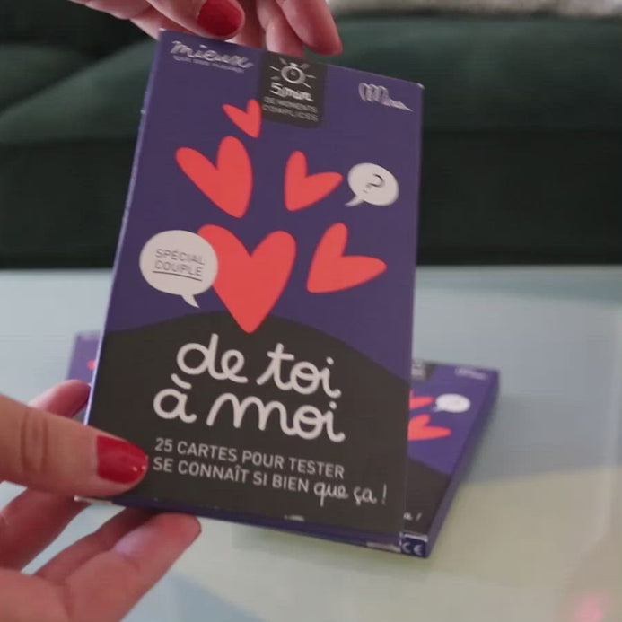 Jeu « de toi à moi » Spécial Couples - Mieux Que Des Fleurs