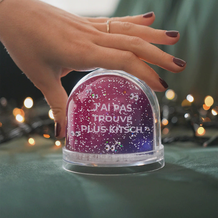 Boule à neige personnalisée - Mieux Que Des Fleurs